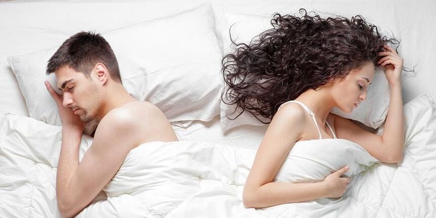 trouble sexuel chez un homme atteint de prostatite